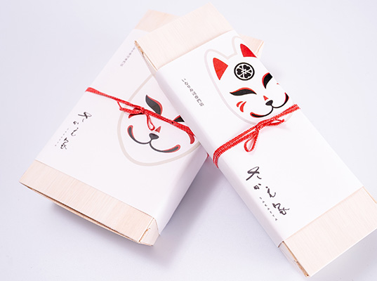 きつねのパッケージ